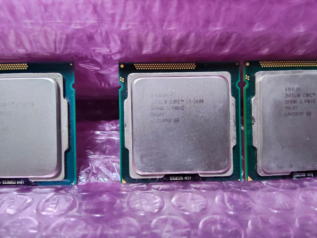 CPU Core i7×4 i3×1 計5個 Windows起動確認済＃181