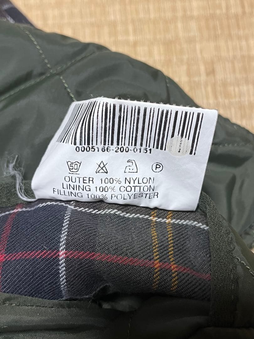 Barbour リバーシブル キルティングベスト