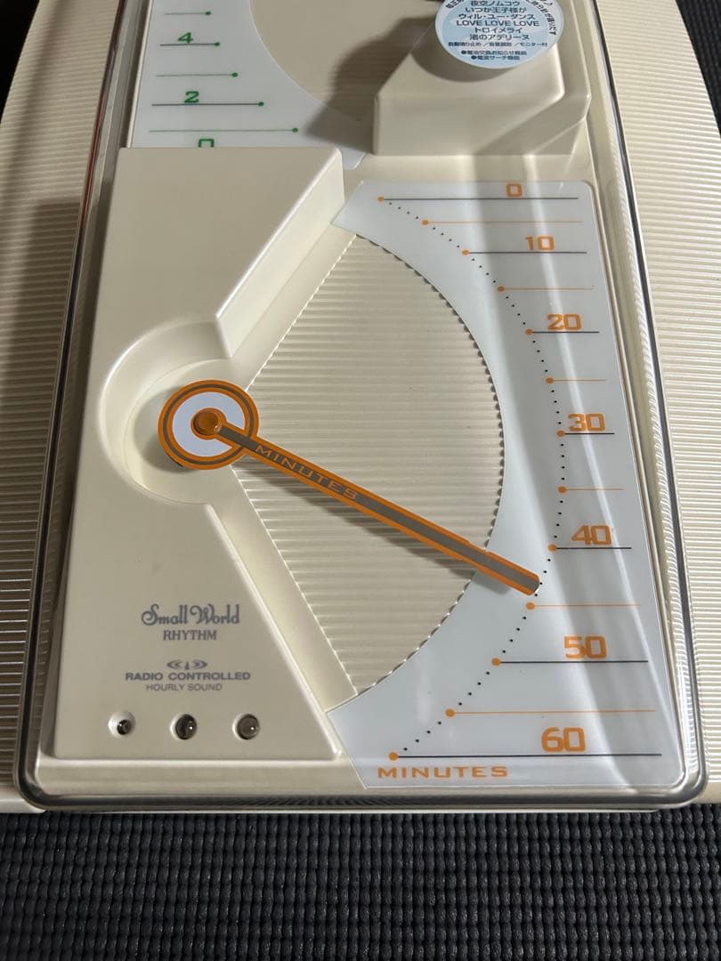 希少　スモールワールド　リズム時計　ジャンク品