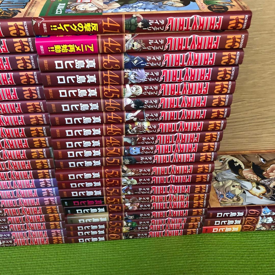 フェアリーテイル FAIRY TAIL　真島ヒロ　全63巻セット　初版多数