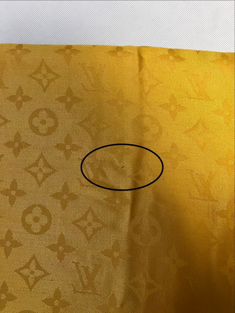 Louis Vuitton ルイ・ヴィトン モノグラム イエロー ストール
