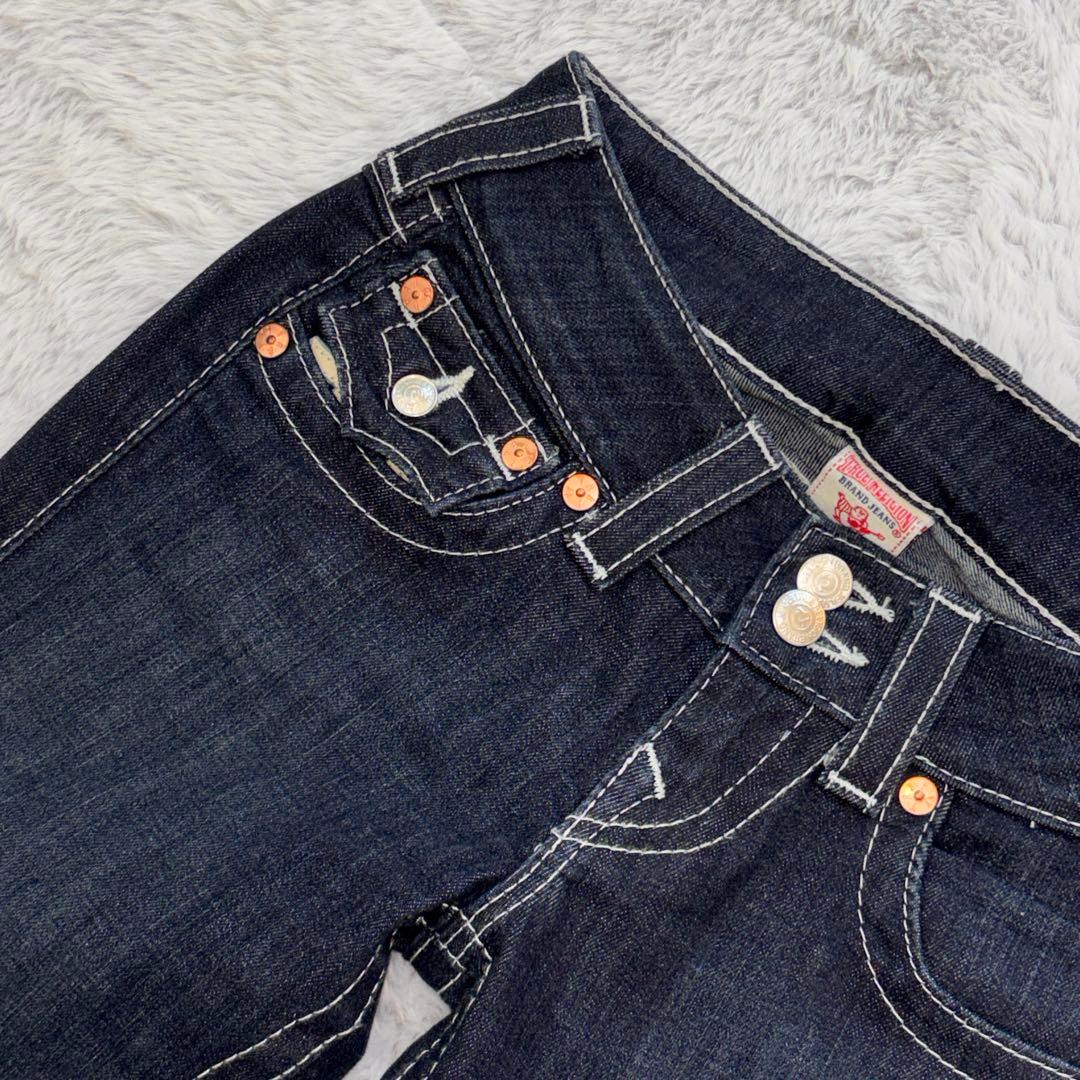 TRUE RELIGION USA製 Y2K フレアデニム 美品 23