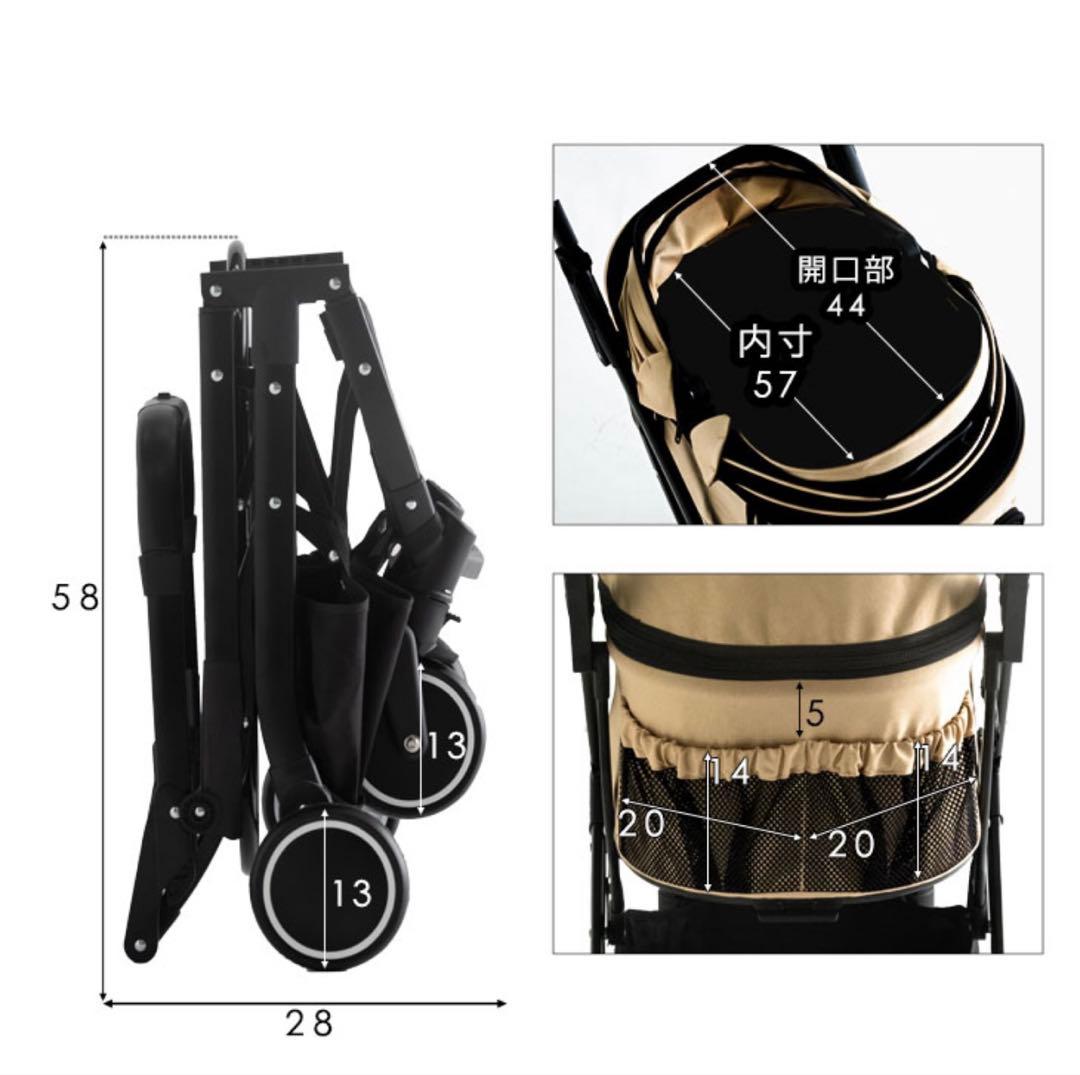 折りたたみペットカート グレー 分離式 3way 多頭 対面 フルオープン 4輪