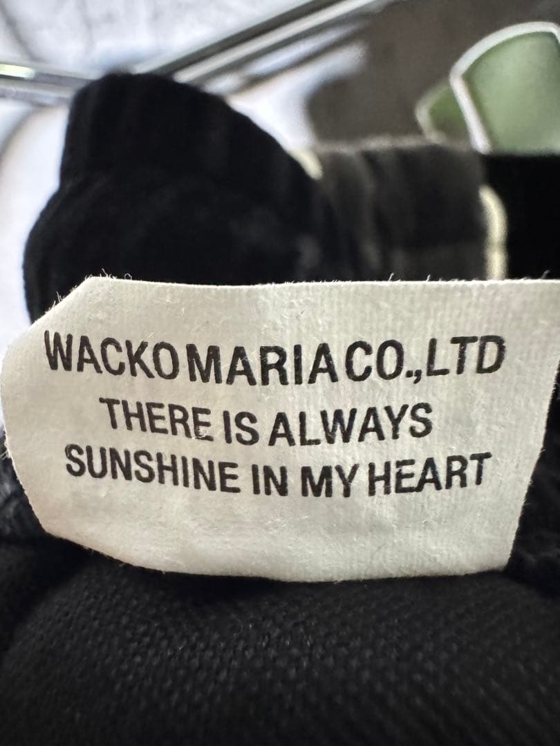 WACKO MARIA ベルベットトラックパンツ