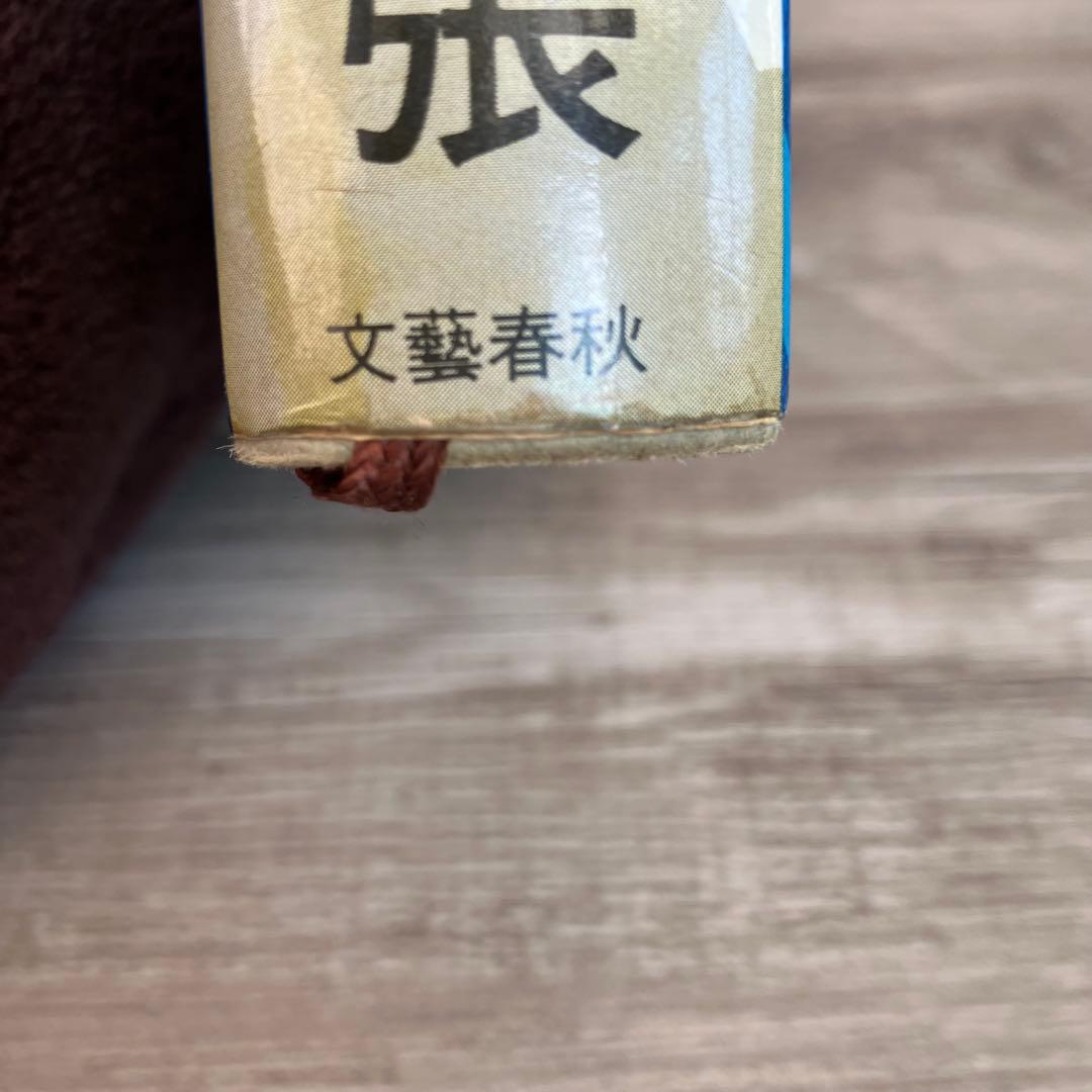 3F 【松本清張】単行本2冊セット「白と黒の革命」「彩り河（上）」文藝春秋