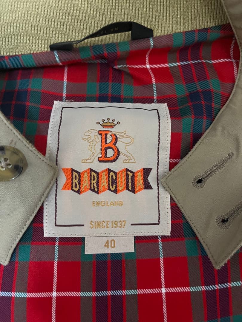 BARACUTA G9 バラクータ　ジャケット サイズ40 TAN