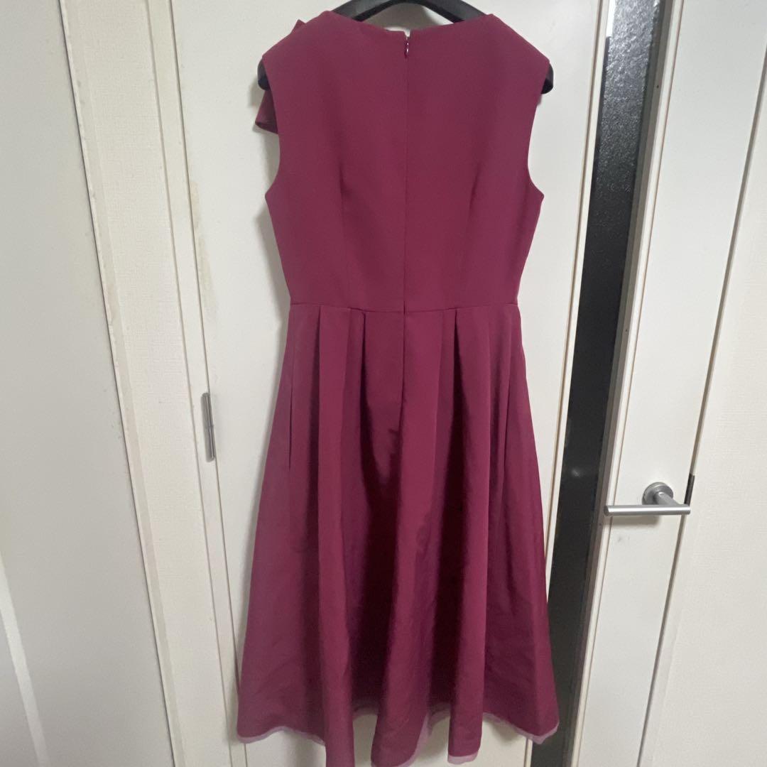 美品♡CELFORD × 桂由美　アシンメトリーリボンドレス