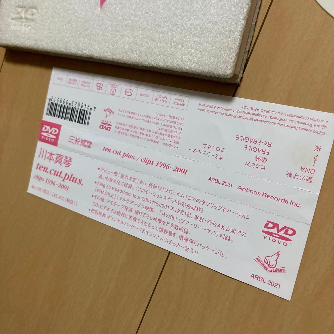【即購入ok!!】川本真琴『ten.cut.plus. clips』初回盤