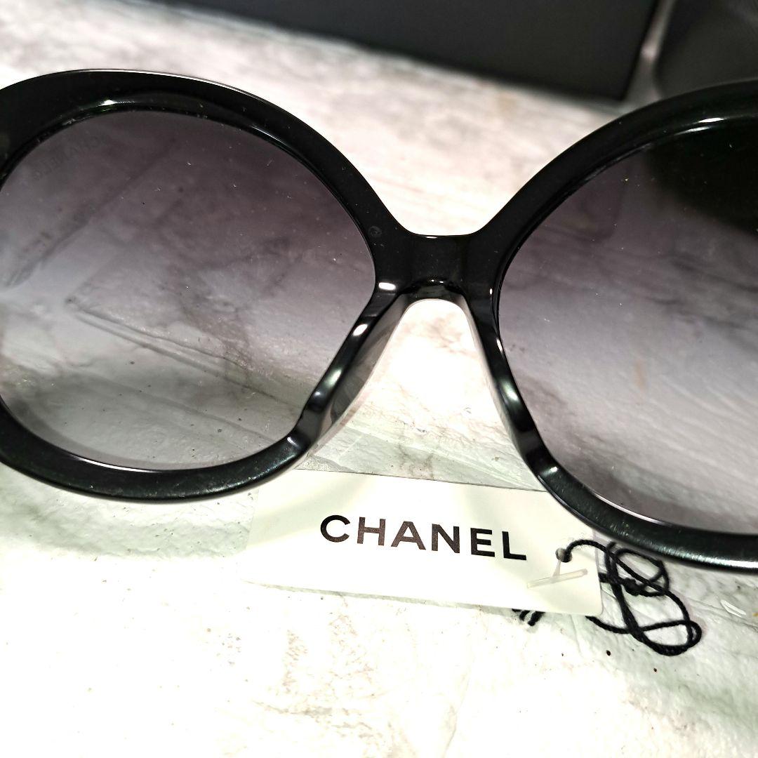 ✨️美品✨️人気✨️CHANEL サングラス パール ブラック 専用ケース付き