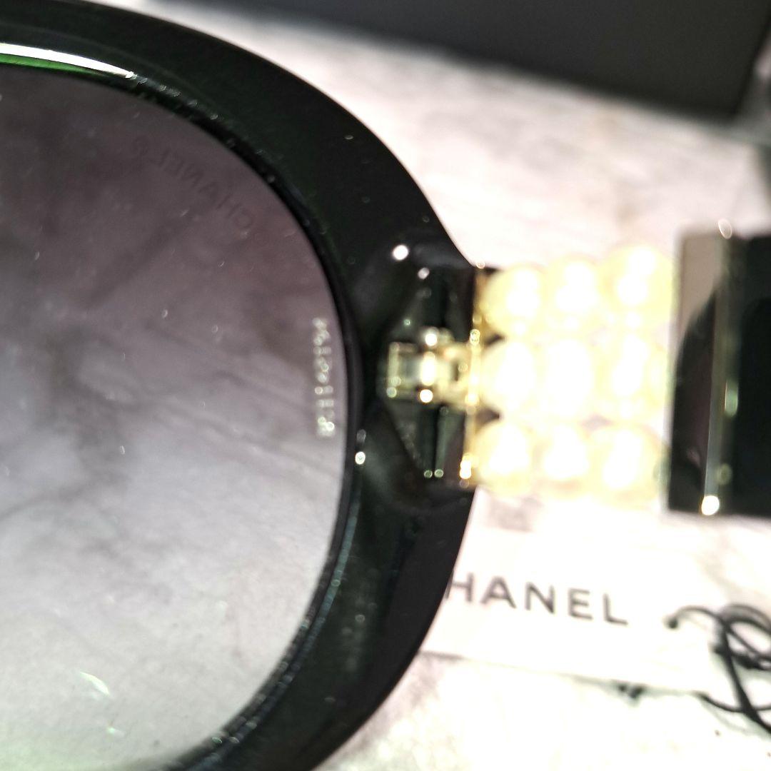 ✨️美品✨️人気✨️CHANEL サングラス パール ブラック 専用ケース付き