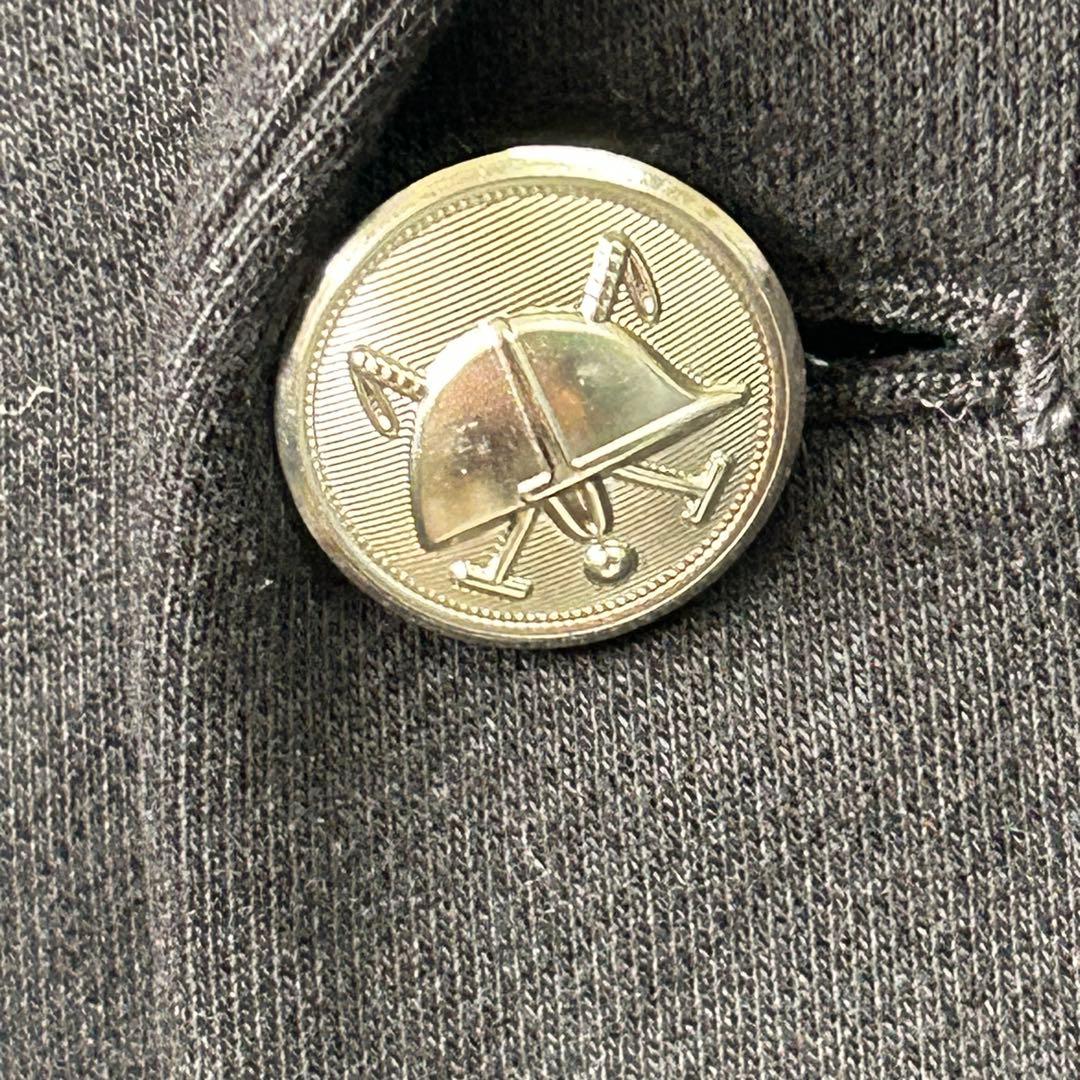 美品 POLO RALPHLAUREN テーラードジャケット ブラック ニット