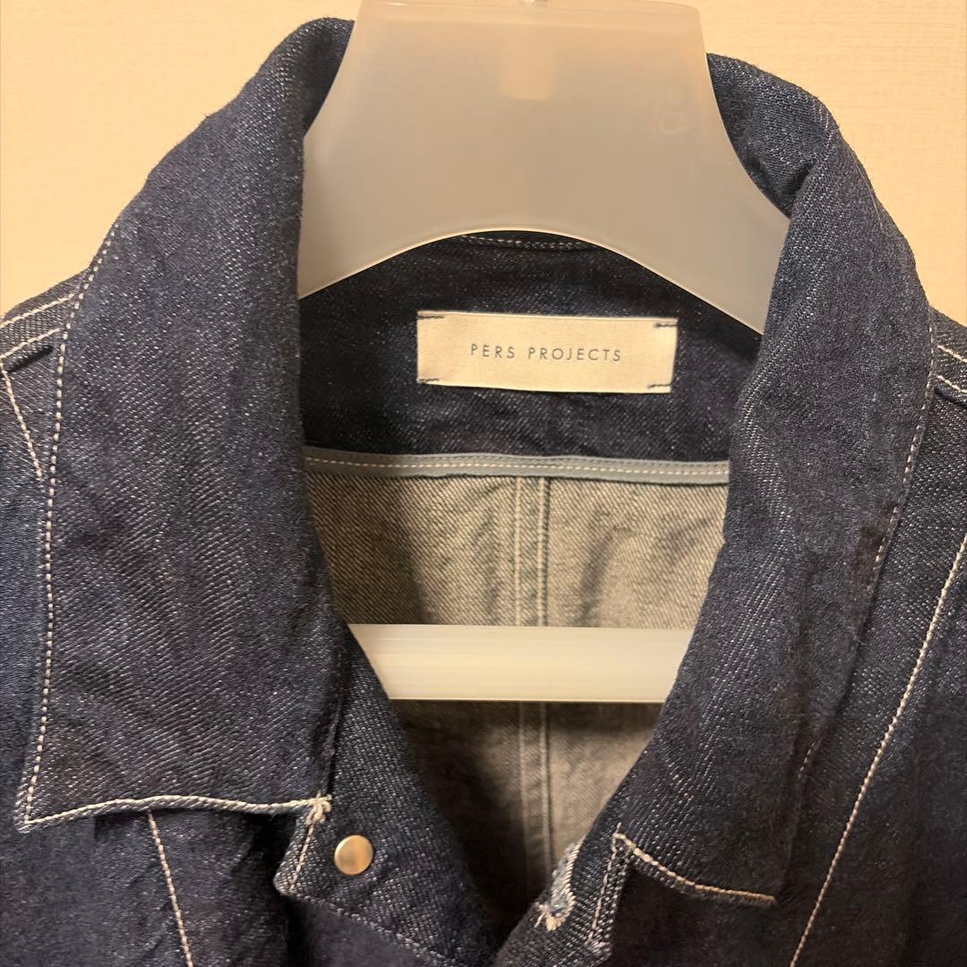 PERS PROJECTS ARON COVERALL インディゴカバーオール