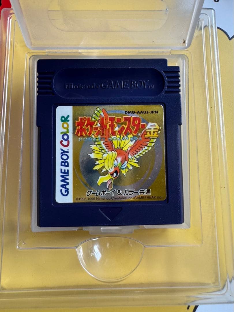 金銀セット ポケットモンスター 金・銀 ゲームボーイソフト