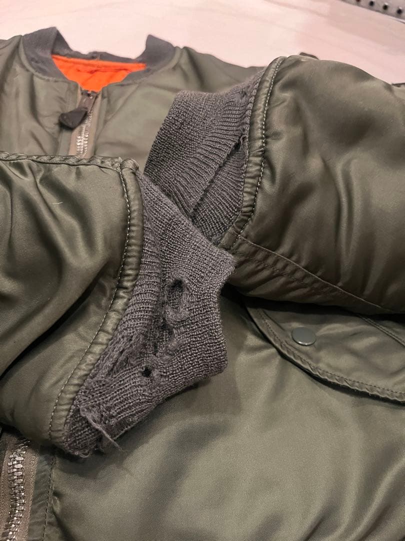 70s 米軍実物 USAF MA-1 MEDIUM フライト 8279E