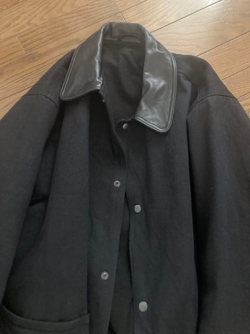 ジャケット・アウター COMOLI DENIM LEATHER WORK JACKET2
