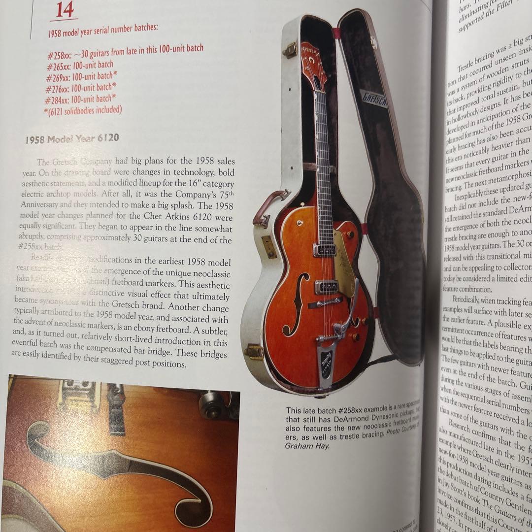 GRETSCH 6120 写真集　BRIAN SETZER グレッチ