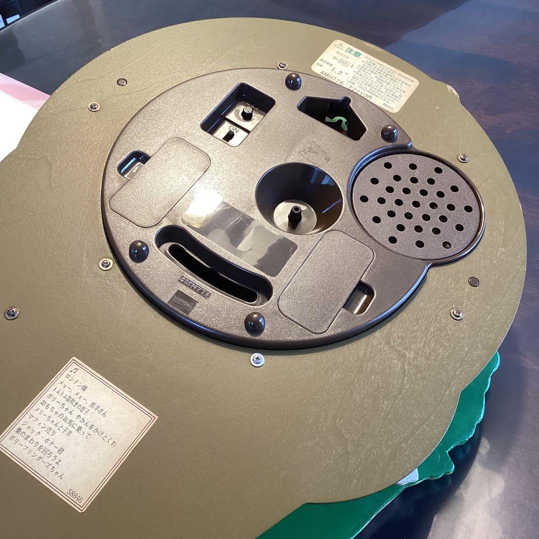 希少⚠️時計部のみ動作品　ピーターラビット メロディ掛時計 4MH776