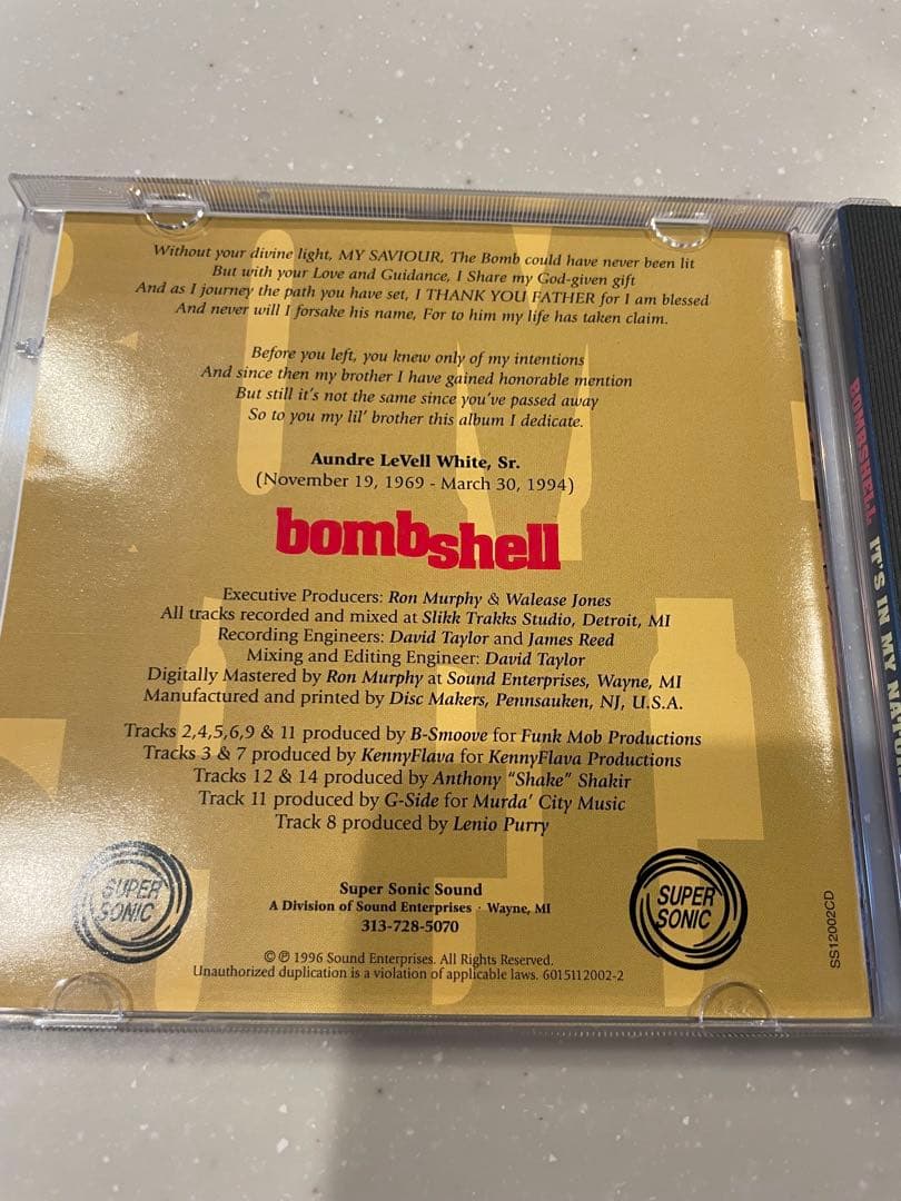 【激レア】bombshell it's my nature CD