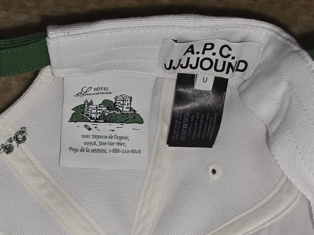 jjjjound × A.P.C キャップ　ジョウンド