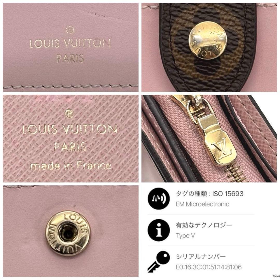 【新型IC】ルイヴィトン ポルトフォイユ ジュリエット モノグラム 二つ折り財布