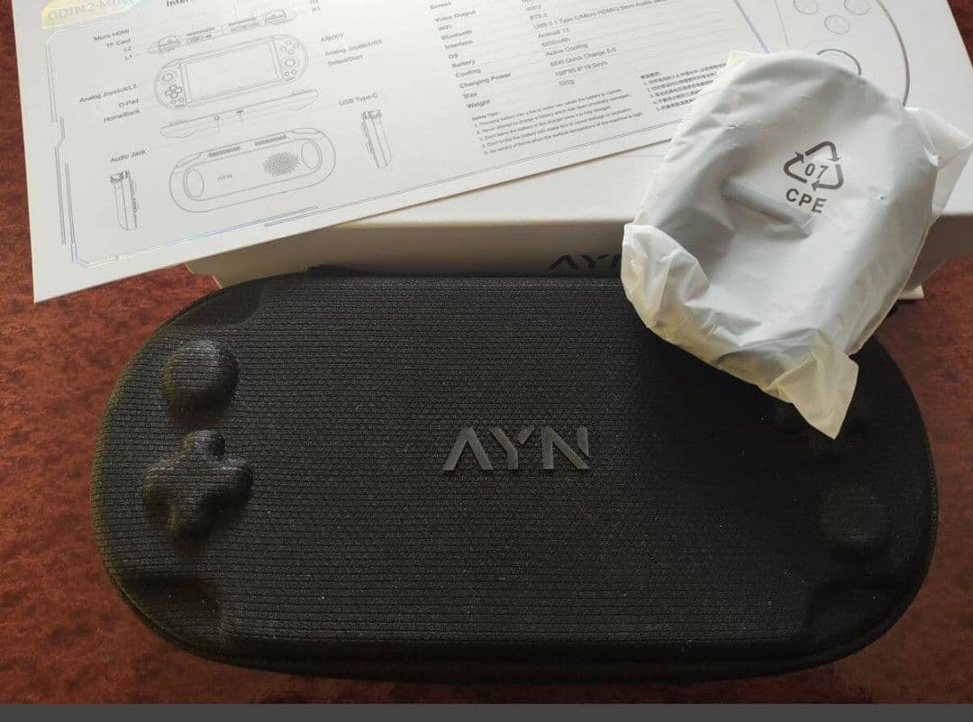 ギ*プ様 AYN odin2 mini Base 8GB 128GB BLACK