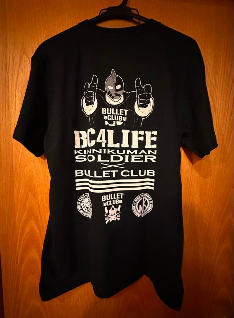 新日本プロレス キン肉マン BULLET CLUB×キン肉マンソルジャー　L