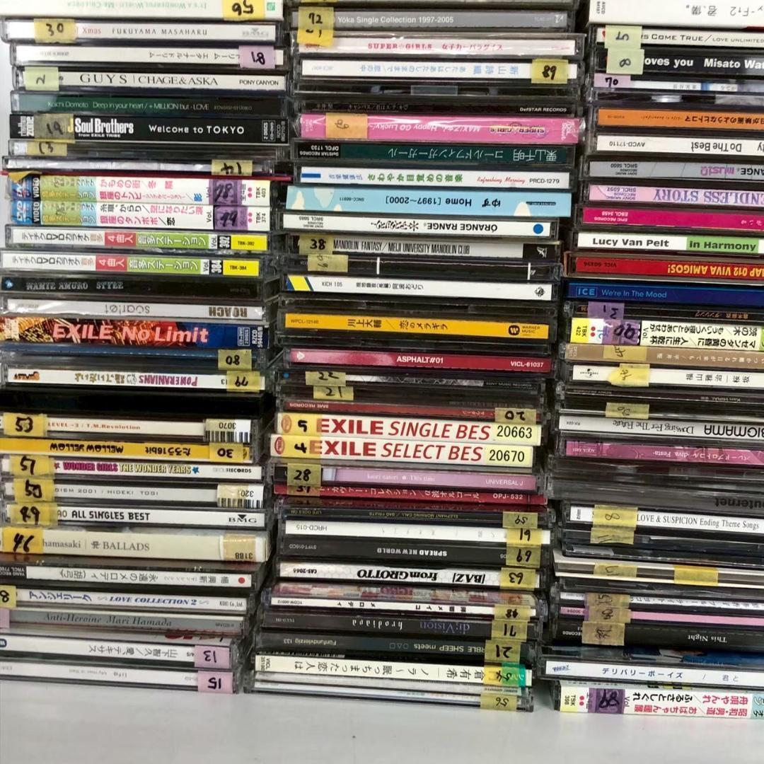 邦楽 JPOP CD まとめ売り 約100枚 女性アーティスト 名盤多数