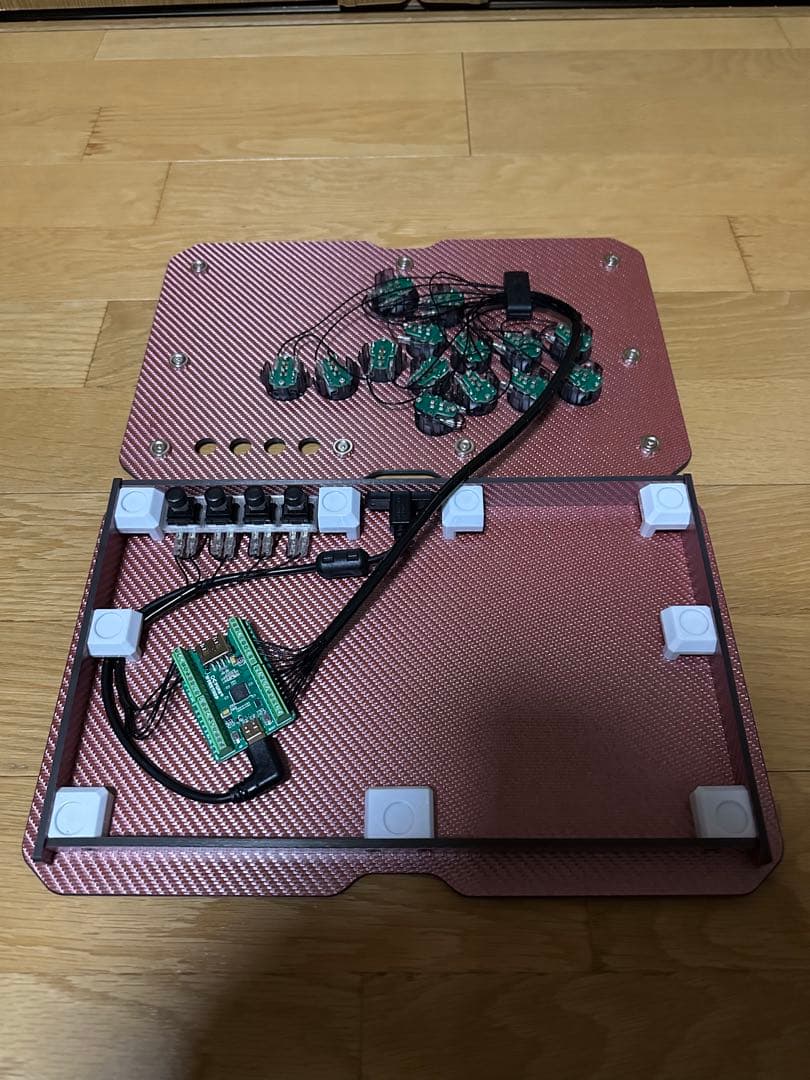 PUNK WORKSHOP MINI BOX CARBON レッド PKB PC