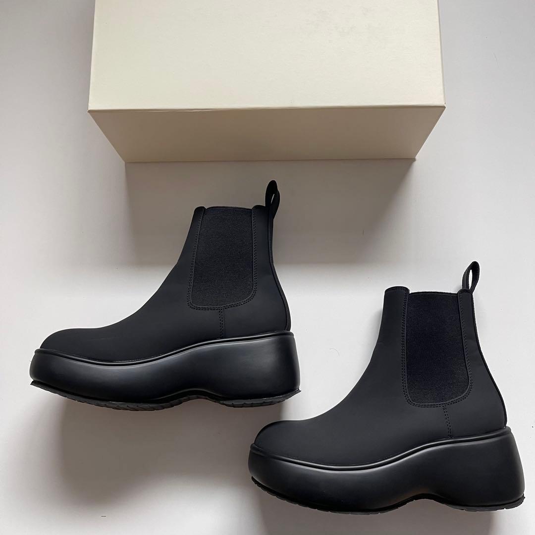 裏張り済み【Todayful】Platform Short Boots 38