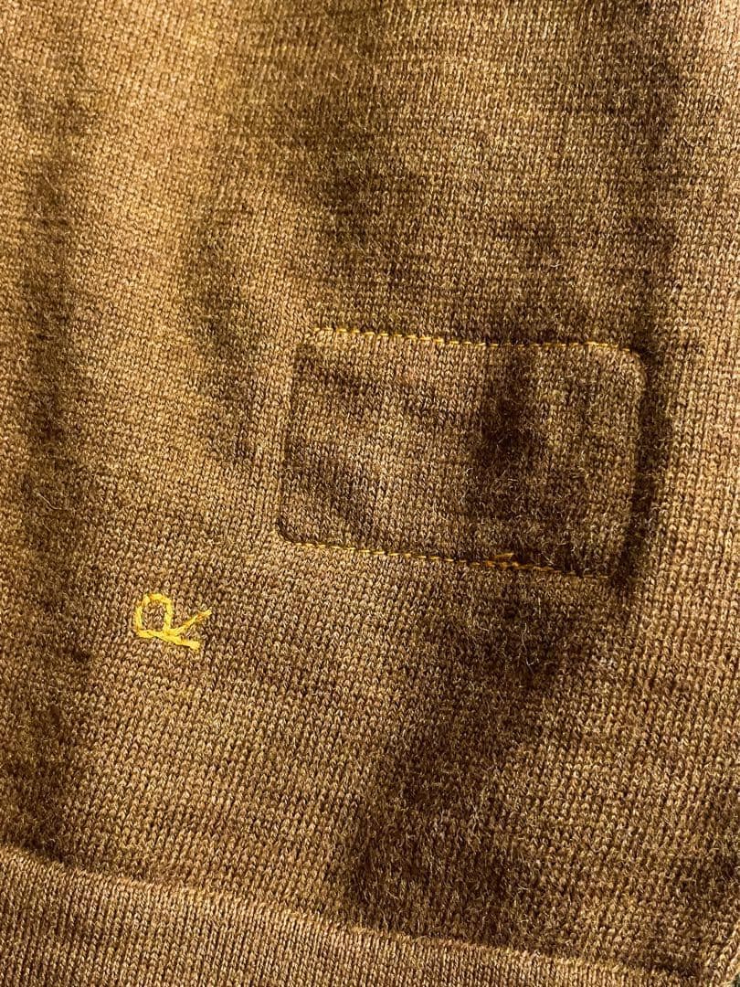 美品【45R】近年 22AW 度詰USモーの908ニットソーカーディガン
