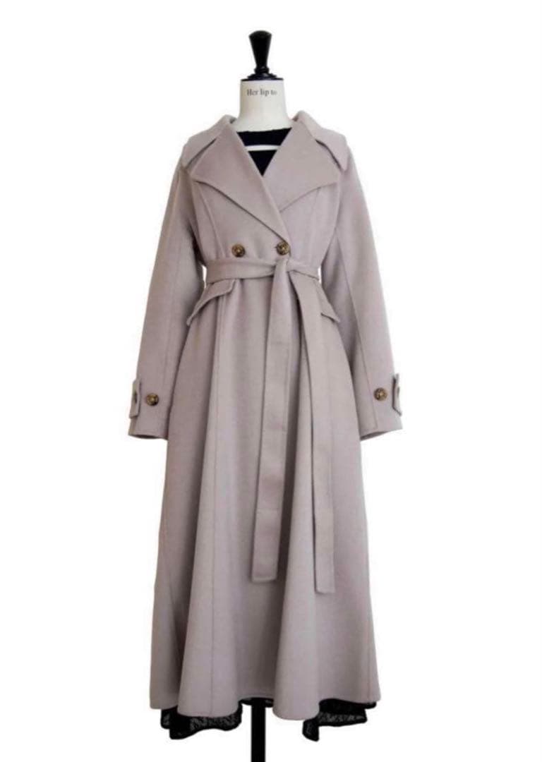 楽一番公式アカウント様Hamilton Wool  DressCoat