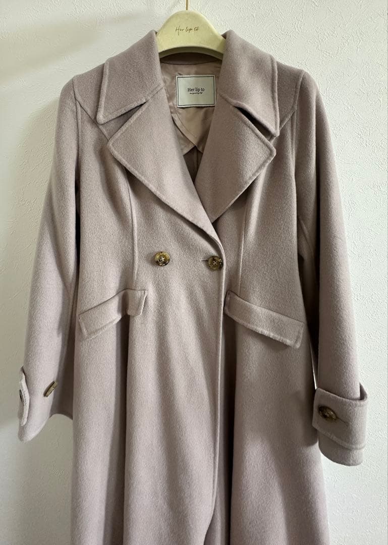 楽一番公式アカウント様Hamilton Wool  DressCoat