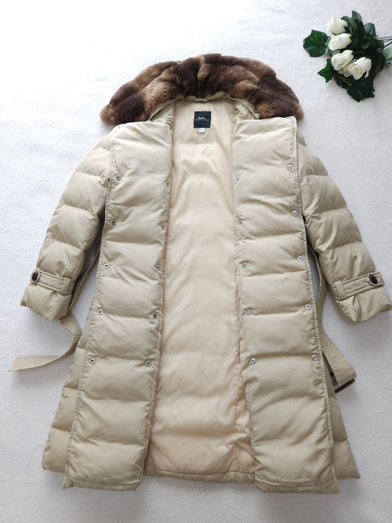 MaxMara 美品 最高級ダウンコート リアルファー着脱可能 26万