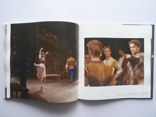 洋書◆ダンサー ロイヤルバレエ団の舞台裏写真集 本 演劇