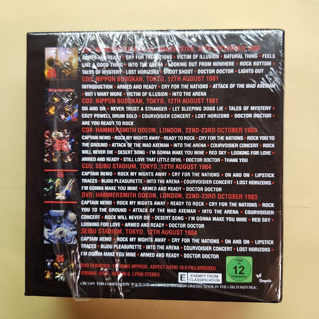 Live & Ready: 1980 - 1984 ［5CD+DVD］