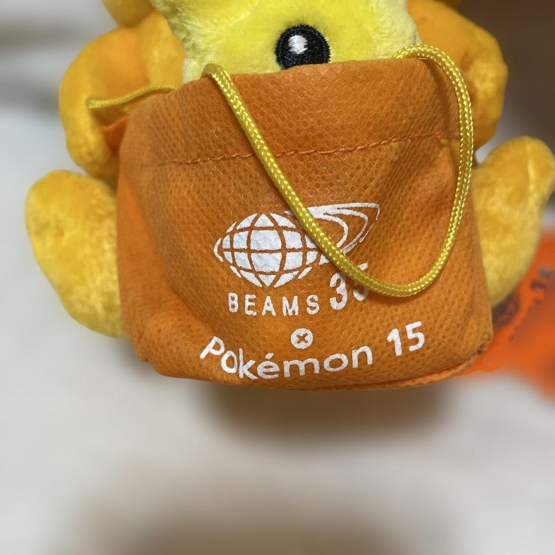【BEAMS35周年 × Pokémon】色違いピカチュウぬいぐるみ