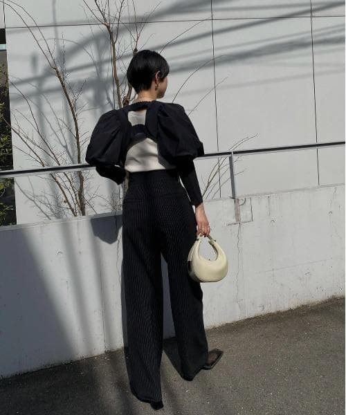 トップス Ameri VOLUME SLEEVE BOLERO