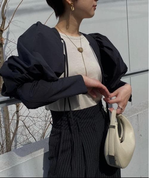 トップス Ameri VOLUME SLEEVE BOLERO