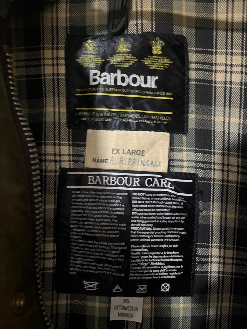 Barbour オイルドベスト