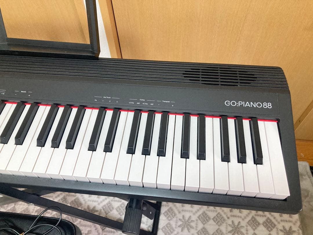 ☆ゆゆ Roland ローランド 88鍵盤 電子キーボード GO-88P