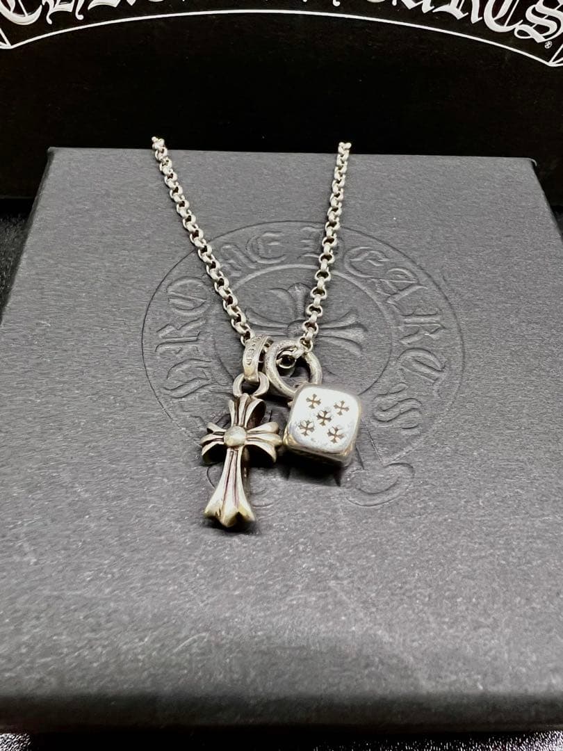 CHROME HEARTS ネックレス　ダイスチャーム　サイコロ