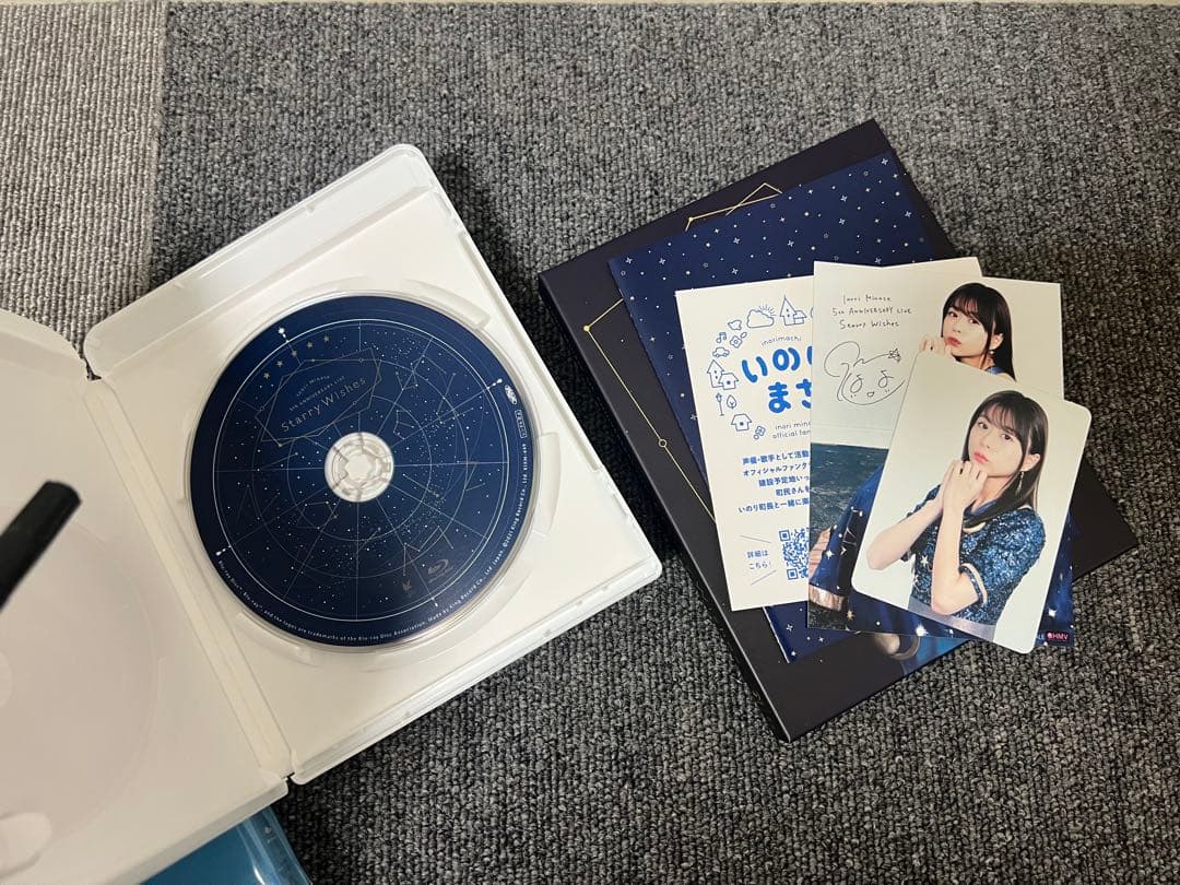 水瀬いのり Blu-ray 3点セット+ポストカード付