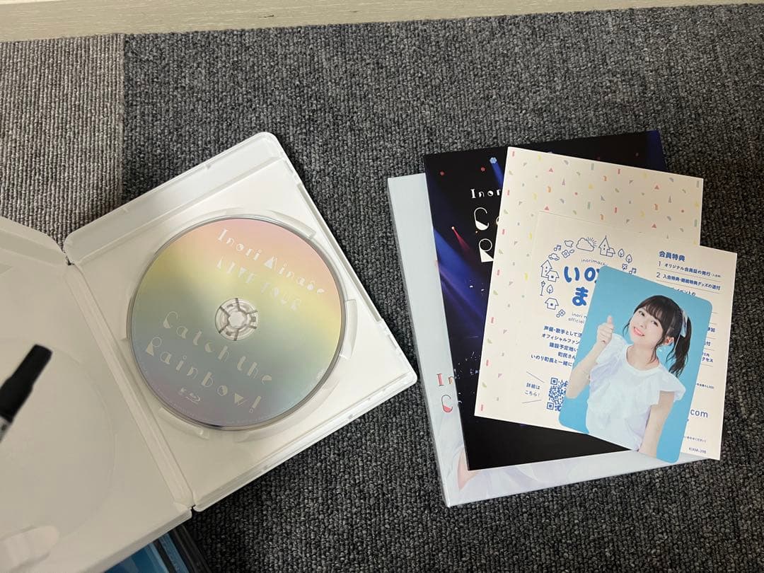 水瀬いのり Blu-ray 3点セット+ポストカード付