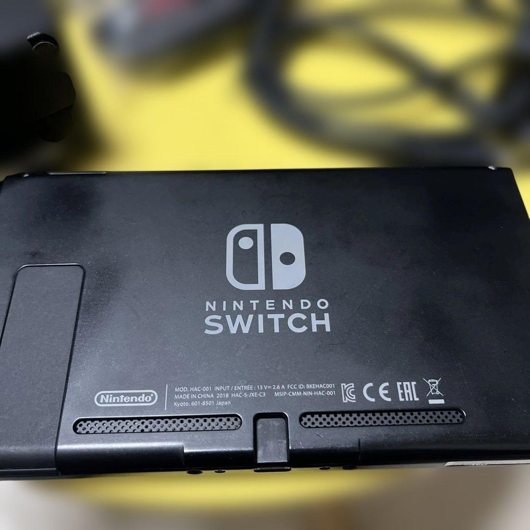 Nintendo Switch 本体 青/赤Joy-Con付き　キャリーケース