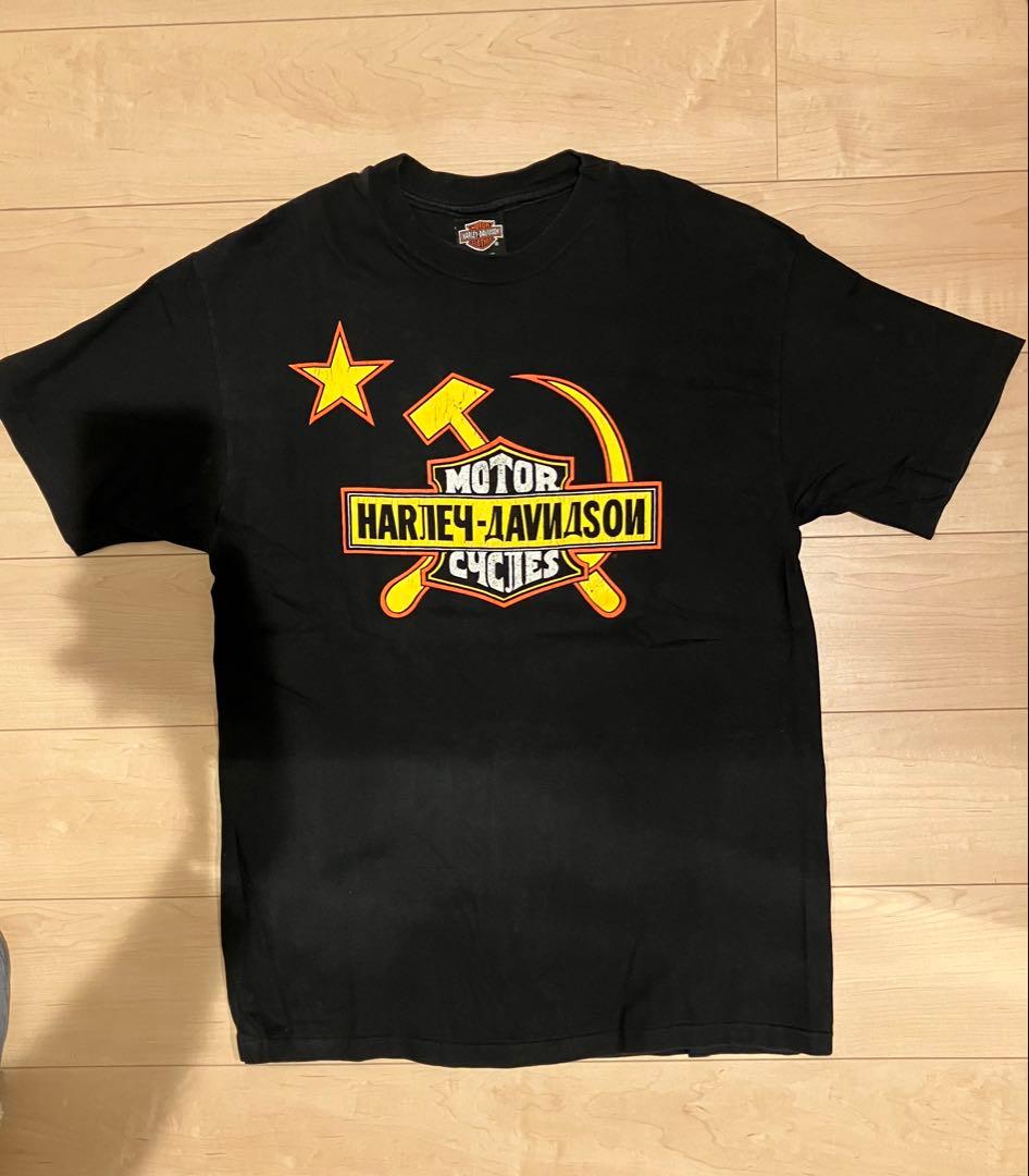 Harley-Davidson ヴィンテージtシャツ　ロシア　希少