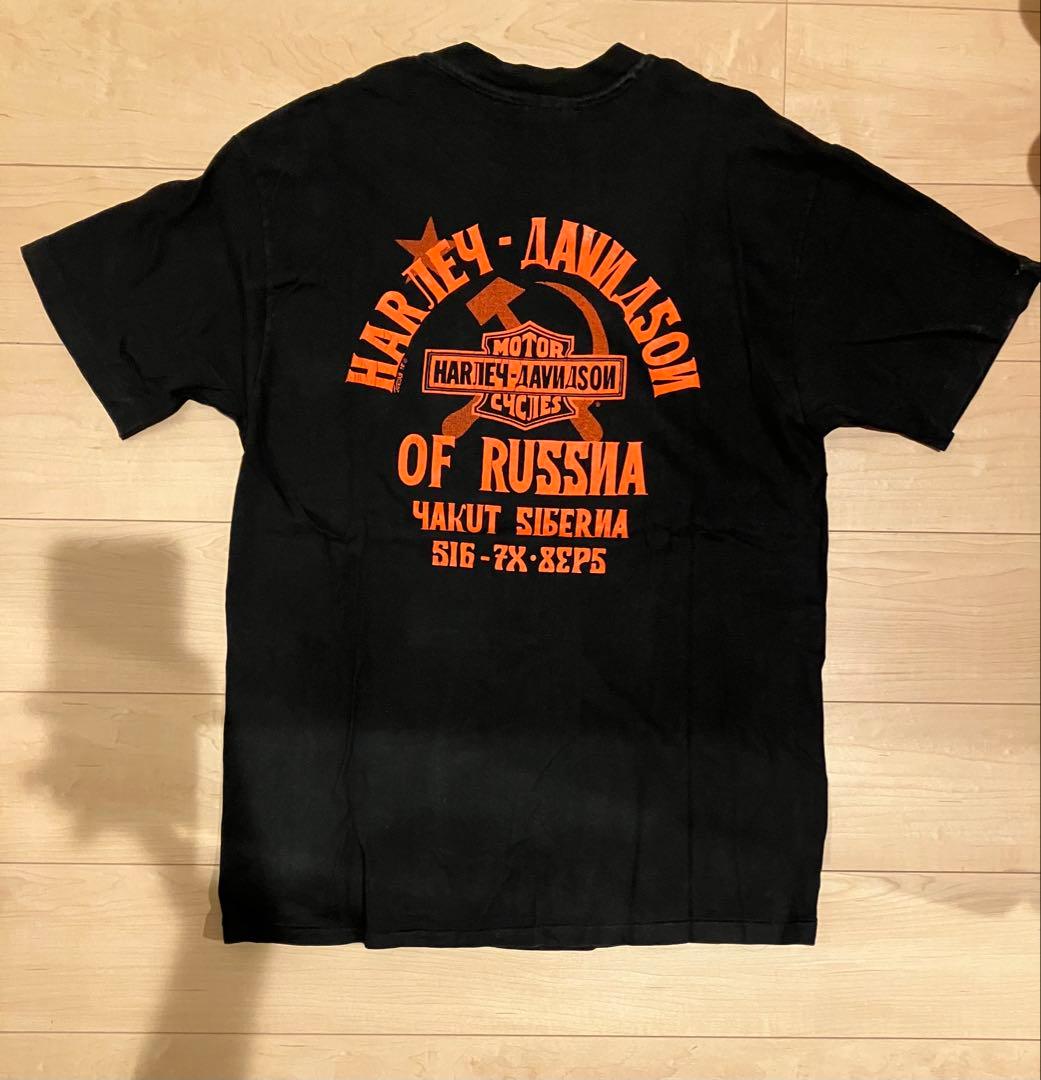 Harley-Davidson ヴィンテージtシャツ　ロシア　希少