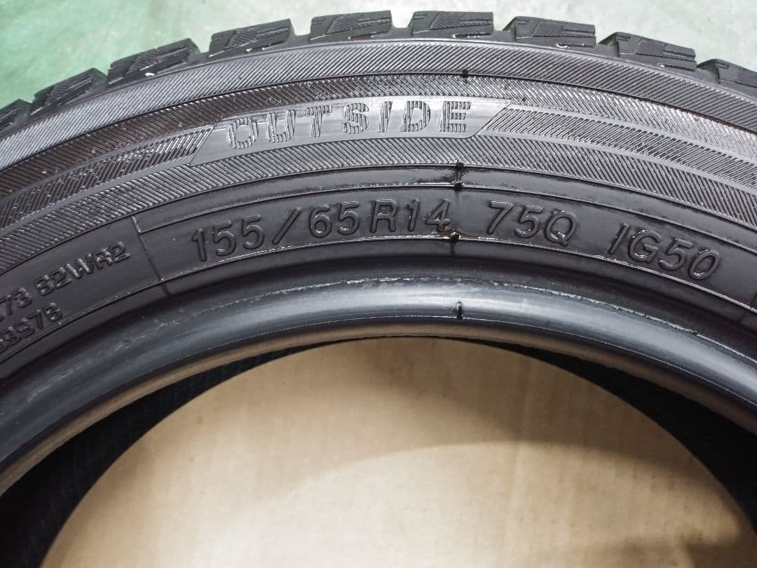 S*n様 155/65R14　ヨコハマ　アイスガードiG50PLUS　2020年