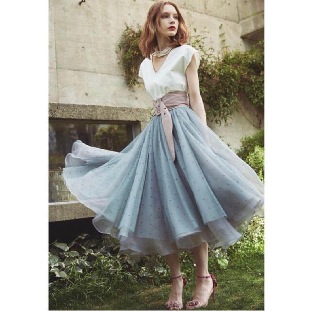la belle Etude dot Odette チュールスカート
