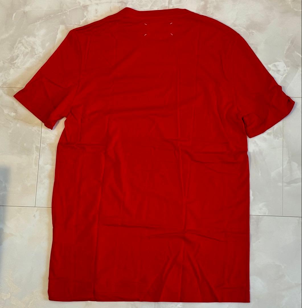 だいだいちほ❗️Maison Margiela レッド Tシャツ