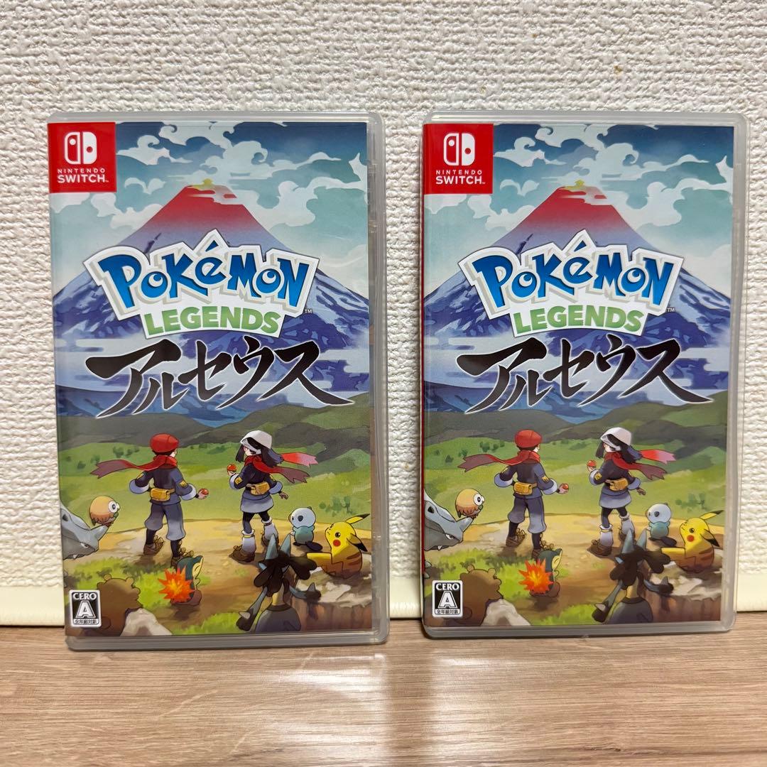 ポケモン レジェンズ アルセウス 2本セット 早期購入特典付き